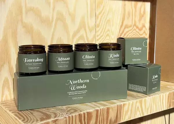 「日本初上陸！北欧の森の香りを楽しむアロマキャンドル【全部試せる4種類セット】を「ソピバ北欧」で11/2から発売中」の画像