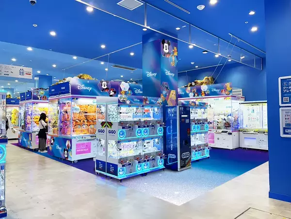 GiGO総本店・GiGO大阪道頓堀本店に今夏、ディズニーのキャラクターモチーフの景品を展開する新コーナーが登場