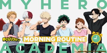 1日をヒーローたちとスッキリ爽やかにスタートしよう！新規描き下ろしビジュアルグッズ『MORNING ROUTINE』が登場！AnimeJapan 2026／YTEブースにて先行発売決定！あわせて「僕のヒーローアカデミア MORNING ROUTINEフェアinヨドバシカメラ」が開催！ヨドバシカメラ17店舗で同時に先行発売！
