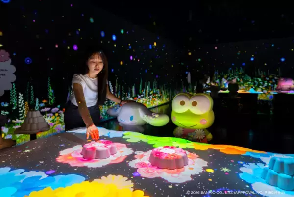 「韓国で大きな話題を呼んだ人気の体験型展示イベントが、日本初上陸！“サンリオキャラクターが考える夢のホテル”をテーマにした没入感のあるビジュアル空間が登場　『Sanrio characters Exhibition Hotel Floria Tokyo』6月5日(金)より前売りチケットの発売決定！」の画像
