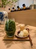 「ふわふわ全盛のかき氷に、あえて“シャリシャリ”で挑む　お茶屋が本気で考えた「夏仕様の薄茶」　抹茶を飲んで・食べて・感じる「お茶の夏翠」を8月1日より数量限定で提供」の画像2