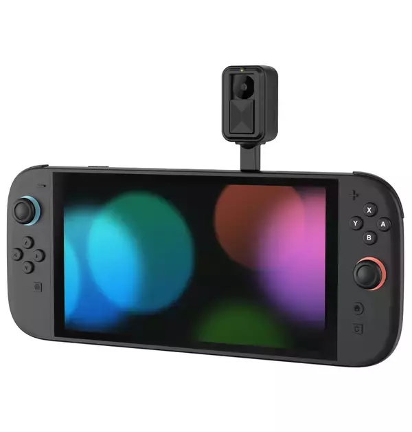 「TV／テーブル／携帯モードで使える！ 着脱式でコンパクトサイズのSwitch2用USBカメラが新登場」の画像