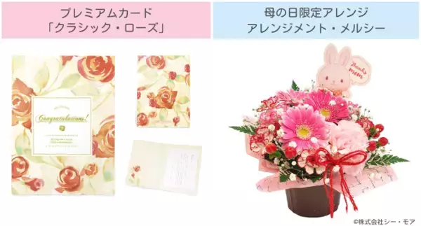 「2026年の母の日は、“送る”も“渡す”も叶える電報ギフトで。選べる“ありがとう”の贈り方。」の画像