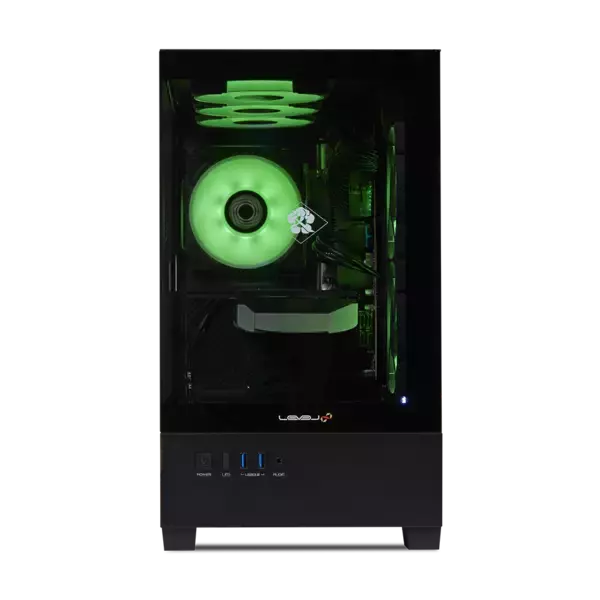 「LEVEL∞ × 父ノ背中 コラボゲーミングPCに 新たにオリジナルデザインピラーレスモデルが登場」の画像