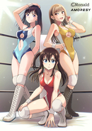 「闘う女性」の美と強さを追求するCatfightRonald × こだわりのスパンデックスメーカーAMORESY　現場の声と素材の技術が融合した、究極のコラボ競泳水着3タイプを新発売