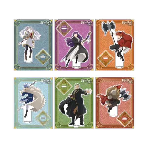 「＼アクリルスタンドは「みんなの動きを止める魔法」⁉／「フリーレン脱出」最新作『魔族潜む村からの脱出』全10種のオリジナルグッズを公開！」の画像