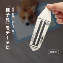 おうち1分のAIおしっこチェックで、体調の“ゆらぎ”を見える化