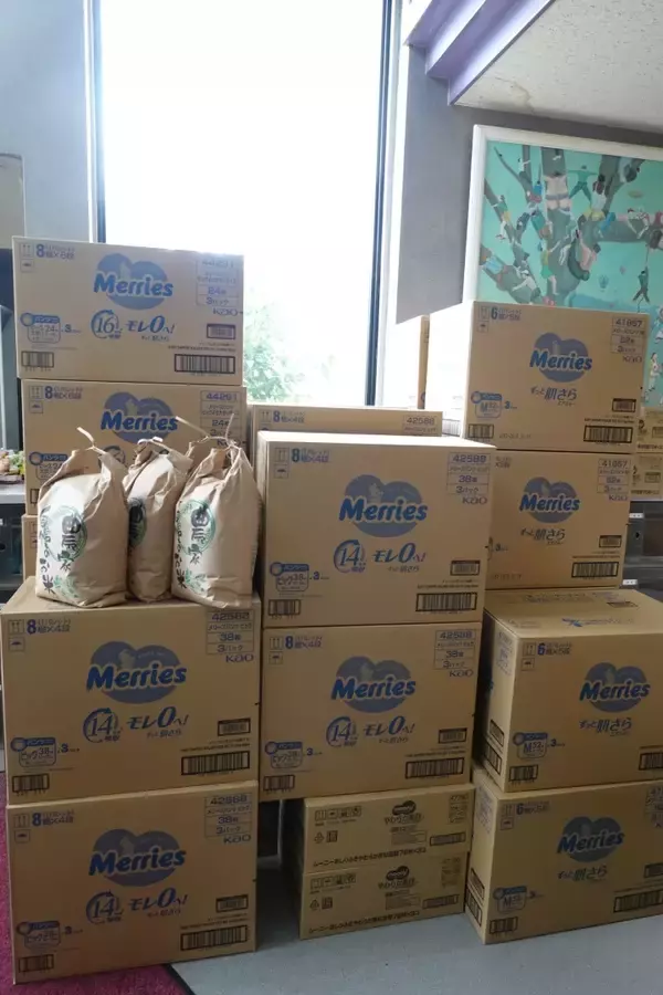 「じぶん不動産株式会社、愛知県一宮市内の児童養護施設 3施設へおむつ・お米などの寄付を実施　今後定期的な開催を検討」の画像