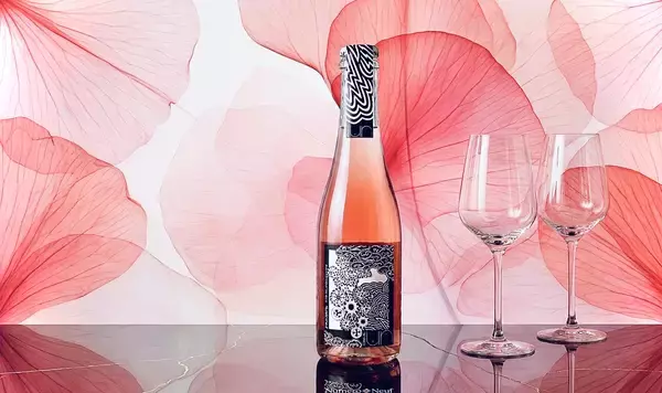 「日本ワインを飲むアートピースへ。五ツ星ホテル採用の「Numéro Neuf」が、着物デザイナー斉藤上太郎氏と贈る新作『Numéro Usubeni NV』をMakuakeにて先行発表」の画像