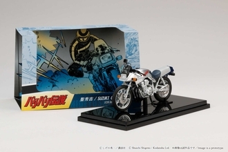 ホビージャパン、「バリバリ伝説」聖 秀吉のSUZUKI GSX750S KATANAを1/24ダイキャスト完成品で再現、予約受付中