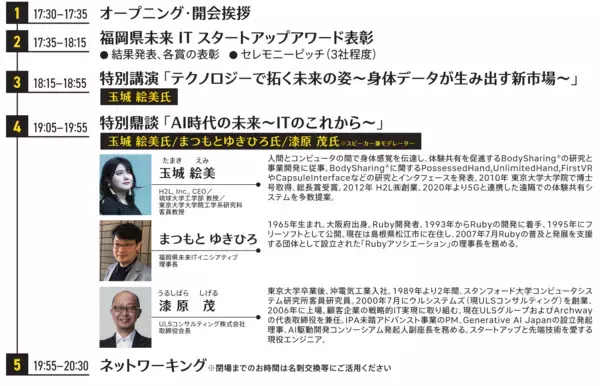 (2月2日)福岡県未来ITスタートアップフォーラム開催！