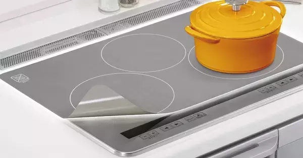 IHコンロ天板全面を汚れから守る『IHマットSOFTフルカバー グレー』新発売