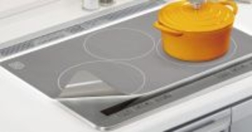 IHコンロ天板全面を汚れから守る『IHマットSOFTフルカバー グレー』新発売