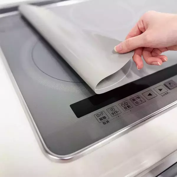 「IHコンロ天板全面を汚れから守る『IHマットSOFTフルカバー グレー』新発売」の画像