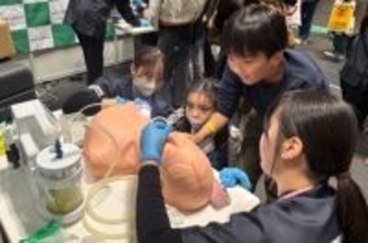 13,000人以上が来場した「こどものおしごと体験イベント」に森ノ宮医療大学が出展！親子で学ぶ医療職体験×防災教育を実施