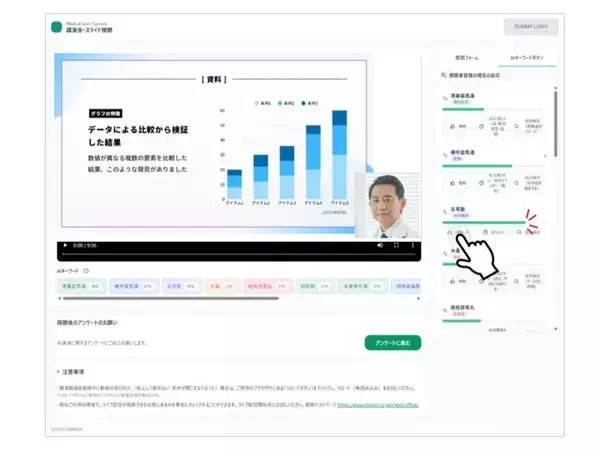 「クロスコ株式会社、総合的Web講演会AXを実現」の画像