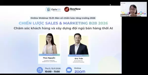 「ベトナム市場開拓の強力なサポートツール「ウェビナー運用代行サービス」開始」の画像