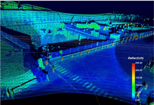 「面的な土留壁変状監視システムを開発」の画像