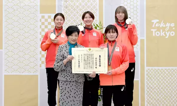 ＪＦＥシステムズ社員　川島 真琴選手が東京都栄誉賞・都民スポーツ大賞を受賞