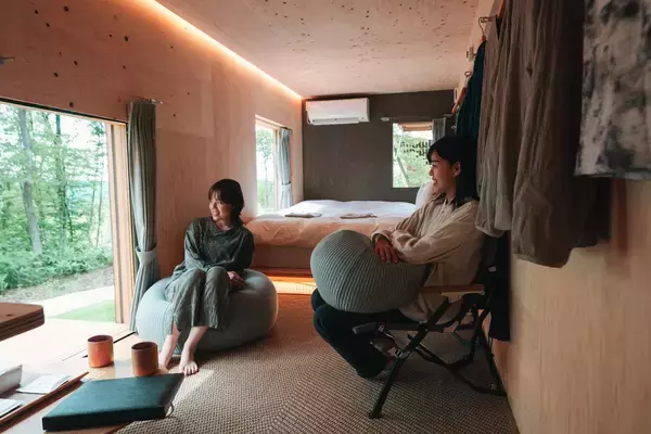 「世界的アウトドアブランド スノーピークの「住箱」を導入Premium 青雲閣のグランピングエリアに4月4日(土)オープン」の画像