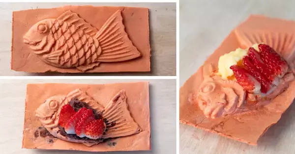 神田達磨FC「たいやき神田達磨 新宿三丁目店」より、苺×餡の真っ赤な新作たい焼きが2026年5月2日(土)販売開始