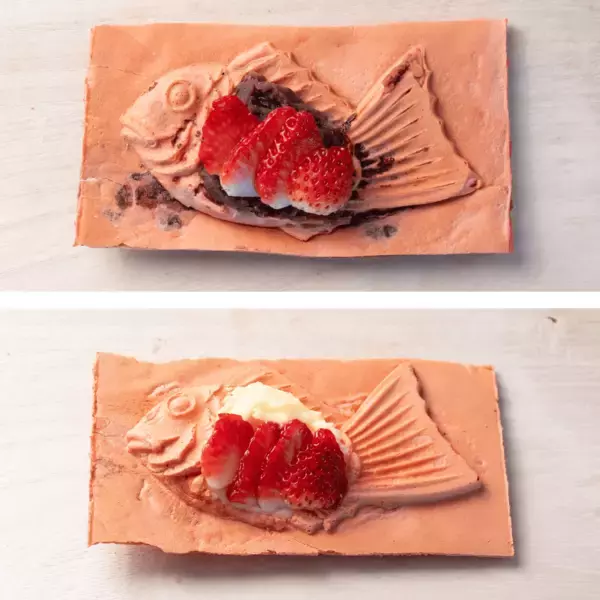 「神田達磨FC「たいやき神田達磨 新宿三丁目店」より、苺×餡の真っ赤な新作たい焼きが2026年5月2日(土)販売開始」の画像