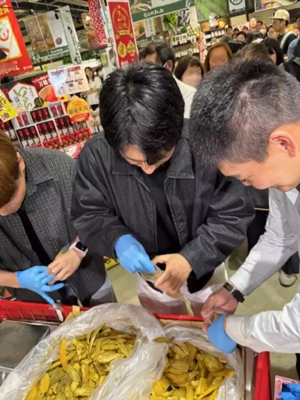 「＼子どもも大人も本気になる直売所！？／＜上州・村の駅＞2月は毎週変わる“体験型お野菜イベント”を開催　～花生企画や白米・卵・しいたけなど～」の画像