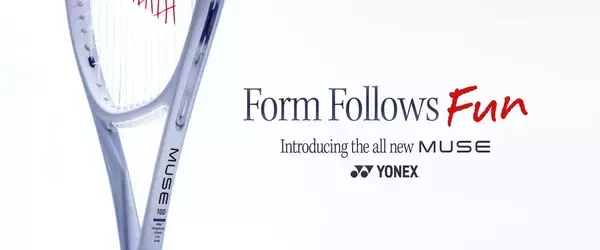 ラリーに集中できる“扱いやすさ”を追求した新シリーズ　テニスラケット「MUSE（ミューズ）」　2026年5月上旬より発売
