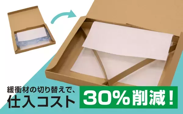 ナフサ供給危機で脱プラ加速！ダンボール緩衝材への切り替え問い合わせが前年同期比3倍に急増