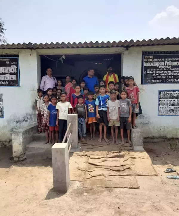 「JAFSの学生団体がインド・ナグプールの子どもを支援　教育・食料・文房具を届けるクラウドファンディングを開始」の画像