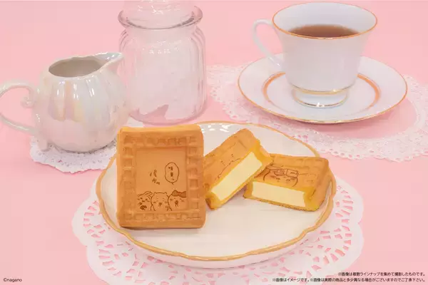 「「ちいかわ」のフレーム型ワッフル第2弾が登場！仲良しなちいかわたちのプリントが全11種！」の画像