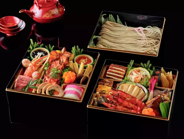 「【大阪・南森町】特典付きおせち料理＆大晦日限定年越しそばランチご予約受付中」の画像