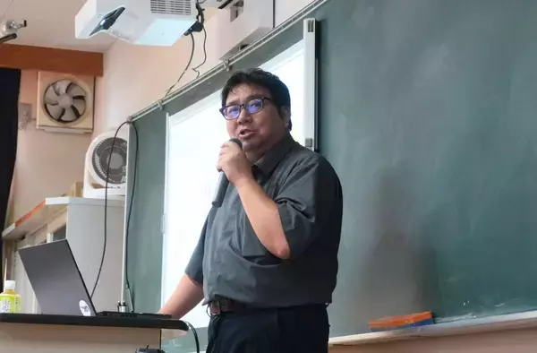 「起業家のリアルを高校生へ語る、トイメディカル代表が宇土高校で特別講義を実施」の画像