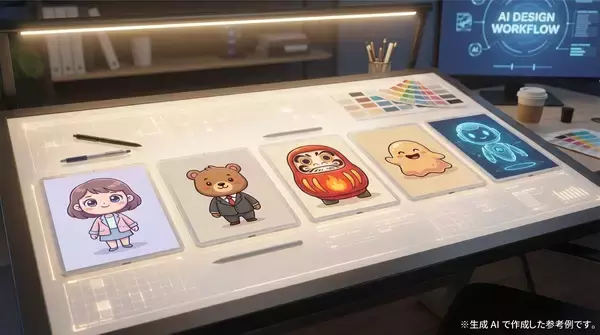 「AIが描いたキャラが、現実社会で動き出す。NHKやメジャーキャラ着ぐるみを手がける特殊造型スタジオが、新サービス開始。」の画像