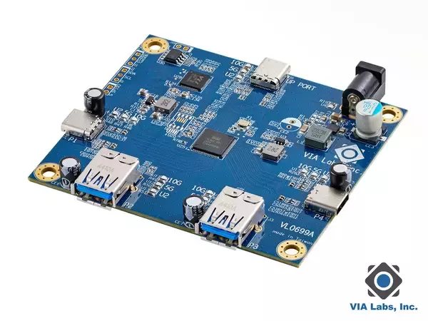 台湾VIA Labsが産業向け5Gbps／10Gbpsハブ新製品を発表－40℃～85℃対応、10Gbpsで遅延削減・マシンビジョン用途を強化