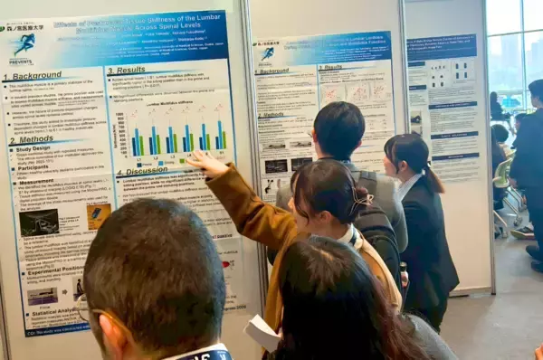 学部生が国際学会で堂々の研究発表！ ACPT2026に森ノ宮医療大学理学療法学科の学部生 8名が参加！