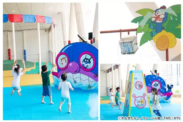 バイキンメカがびしょ濡れにしちゃうぞ！『水あそびひろば』6月13日(土)オープン　2026年6月13日(土)～9月30日(水)