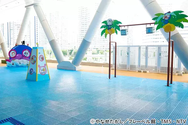 「バイキンメカがびしょ濡れにしちゃうぞ！『水あそびひろば』6月13日(土)オープン　2026年6月13日(土)～9月30日(水)」の画像