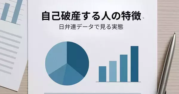 【記事公開】自己破産する人はどんな人？破産理由・年齢・男女比を日弁連データで解説