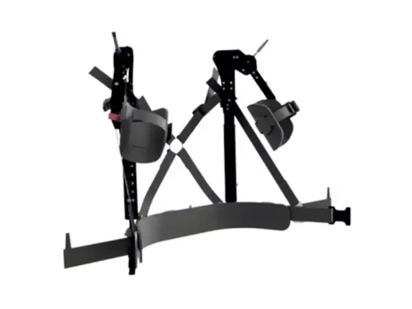 「腕を上げ続けるつらい作業を“ばねの力”で解決　ＪＲ東海との共同開発モデルを含む新型アシストスーツが新登場」の画像