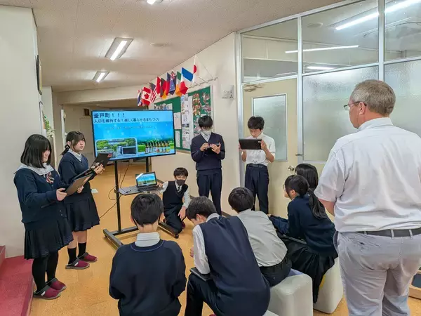 瑞浪市役所×麗澤瑞浪中学校　探究学習の成果を地域に発信～中学生が瑞浪市の未来を提案～