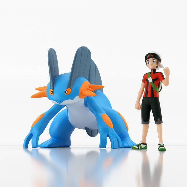 ホウエン地方のポケモンたちが1 スケールのフィギュアになって新登場 ハルカ ユウキやキモリ アチャモ ミズゴロウなど合計11種 21年1月日 エキサイトニュース