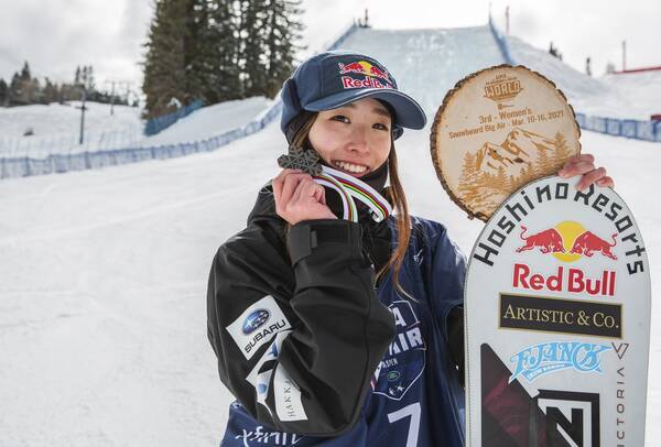 星野リゾート所属 鬼塚 雅選手がfisスノーボード世界選手権女子ビッグエアで銅メダルを獲得 同種目では日本人初となる表彰台の快挙 21年3月18日 エキサイトニュース