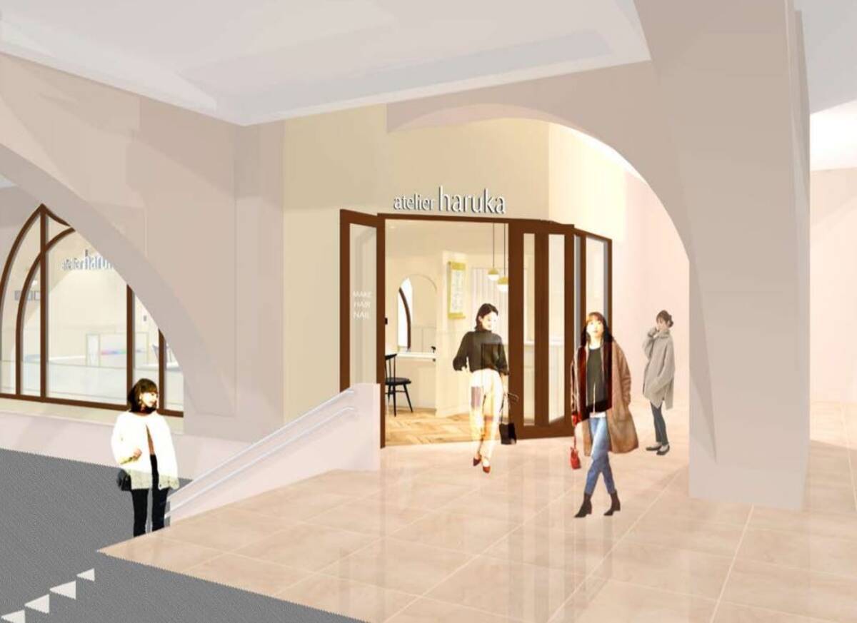 アトリエはるか 阪急神戸三宮店 4 26 月 グランドオープン ネイルサロン Manicure House が併設され ヘアメイク ネイル まつげエクステ 着付けなどトータルビューティーを提供 21年3月25日 エキサイトニュース