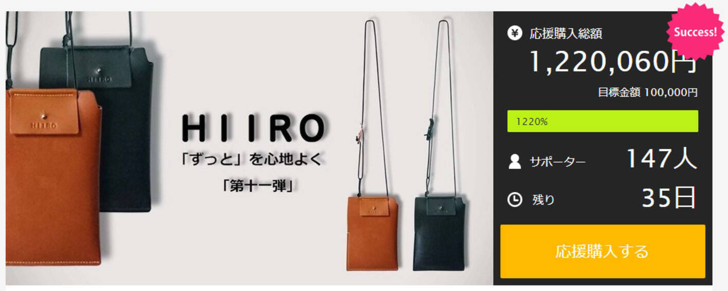 クラウドファンディング 目標金額1000 突破 プラスするポケット プロジェクト進行中 21年5月25日 エキサイトニュース