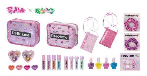 Pink Latte ピンク ラテ ハッピースイーツコスメ スイーツをイメージしたティーン向けコラボコスメが モーリーファンタジー Palo Molly Onlineに登場 21年8月16日 エキサイトニュース