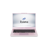 iiyama PC STYLE∞、軽くて持ち運びに最適な14型ノートパソコン ピンクカラーモデル登場