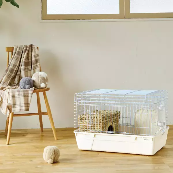 「ドギーマンハヤシの小動物ブランド「ミニアニマン」から『ラビットくつろぎルーム』が2月20日に発売！」の画像