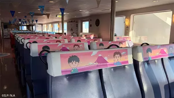 「駿河湾フェリーが「ちびまる子ちゃん」の世界に！」の画像