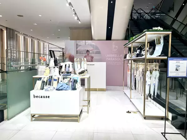 「“日常を彩る”ライフスタイル傘ブランド「because」6月5日(金)から 韓国市場へ本格進出」の画像